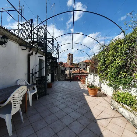 Apt. Magno, Con Doppia Terrazza E Vista Mozzafiato 베니스
